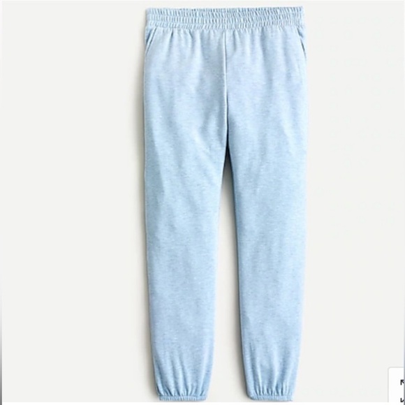 J. Crew Pants - J. Crew Pull On Cloud Fleece Blue Joggers
